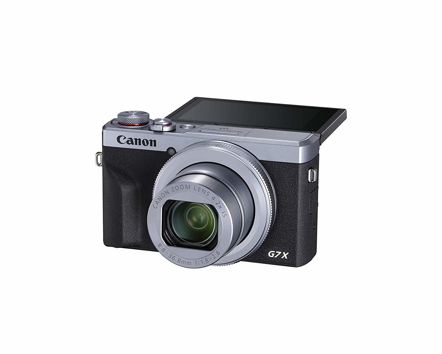 Canon: PowerShot G7 X Mark III 20.1MP CMOS 4.2x Zoom Digital Camera - Silver image