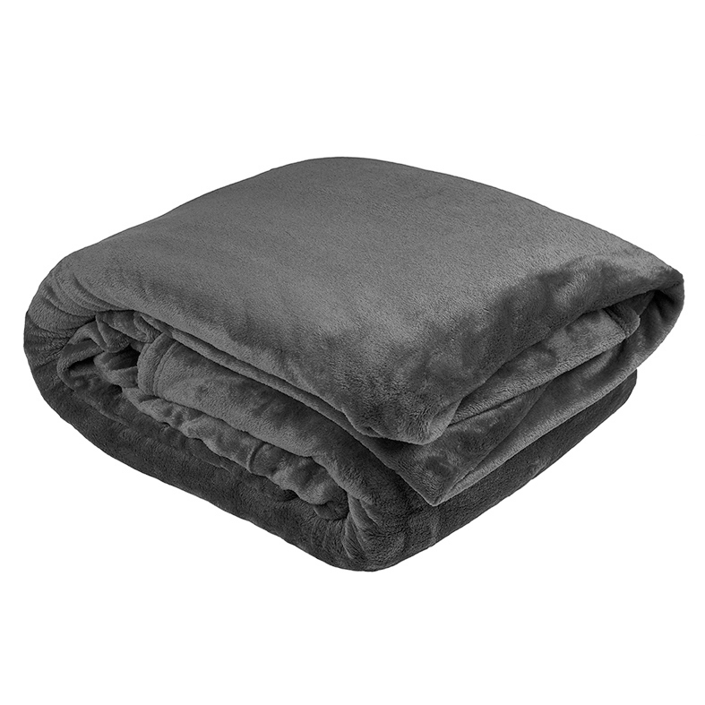 Bambury Queen Ultraplush Blanket (Charcoal)