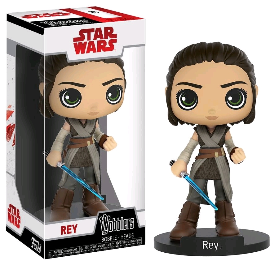 Star Wars: The Last Jedi - Rey Wobbler Vinyl Figure image
