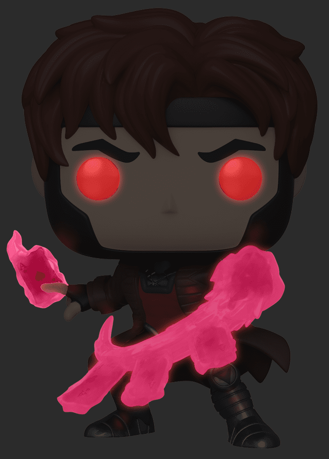 Marvel: X-Men - Gambit (Glow) Pop! Vinyl Figure image