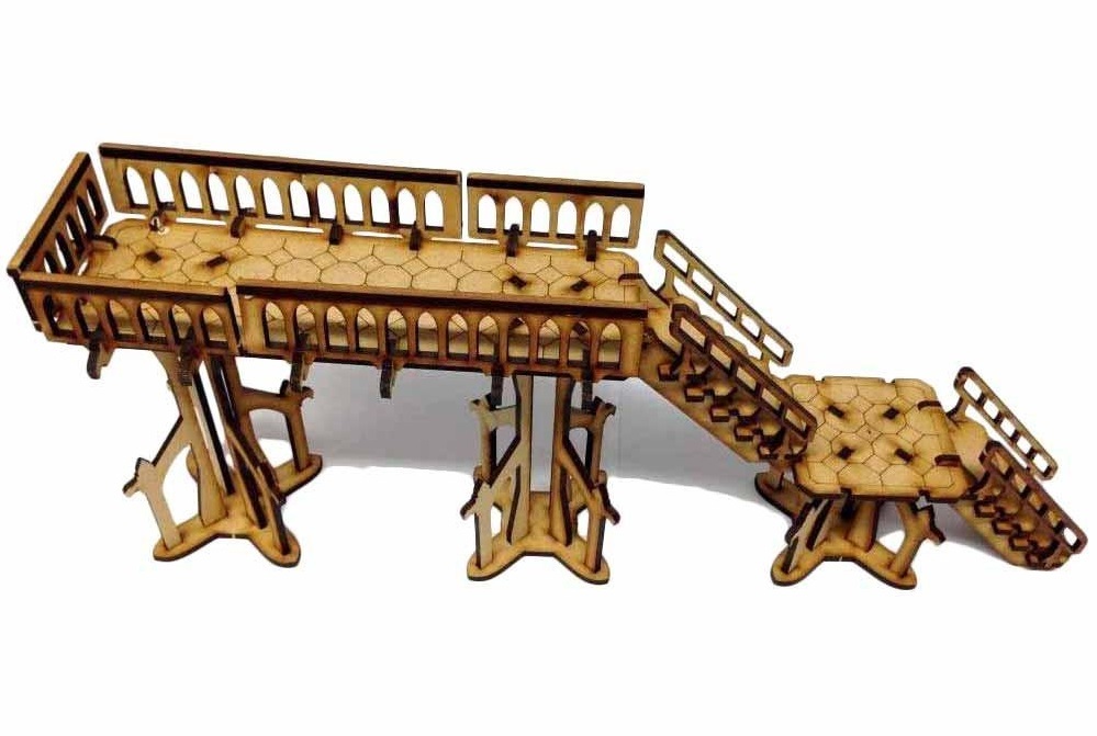TTCombat: Tabletop Scenics - Gothic Walkways image