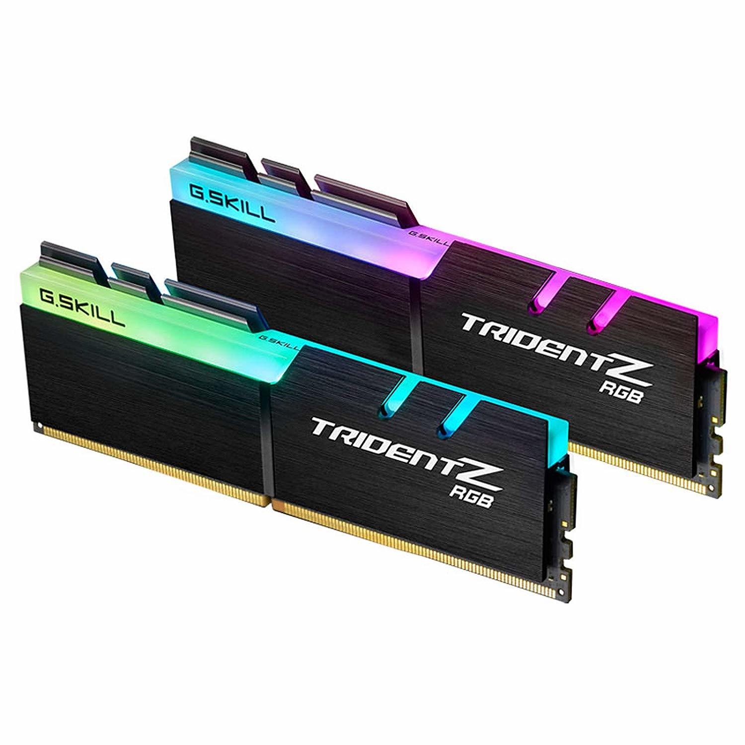 2 x 8GB G.SKILL Trident Z RGB 2666Mhz DDR4 Desktop Memory image