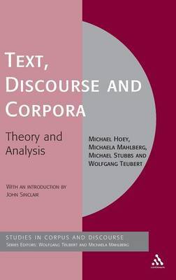Text, Discourse and Corpora by Michael Hoey image