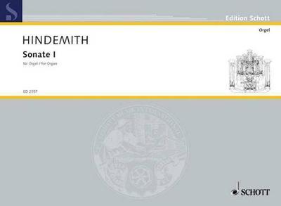 Sonata No. 1 by Paul Hindemith image