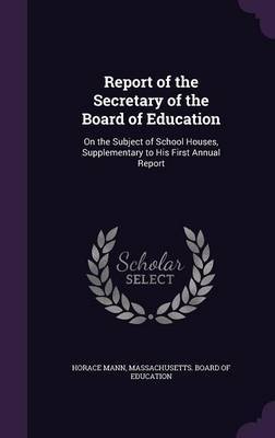 Report of the Secretary of the Board of Education image