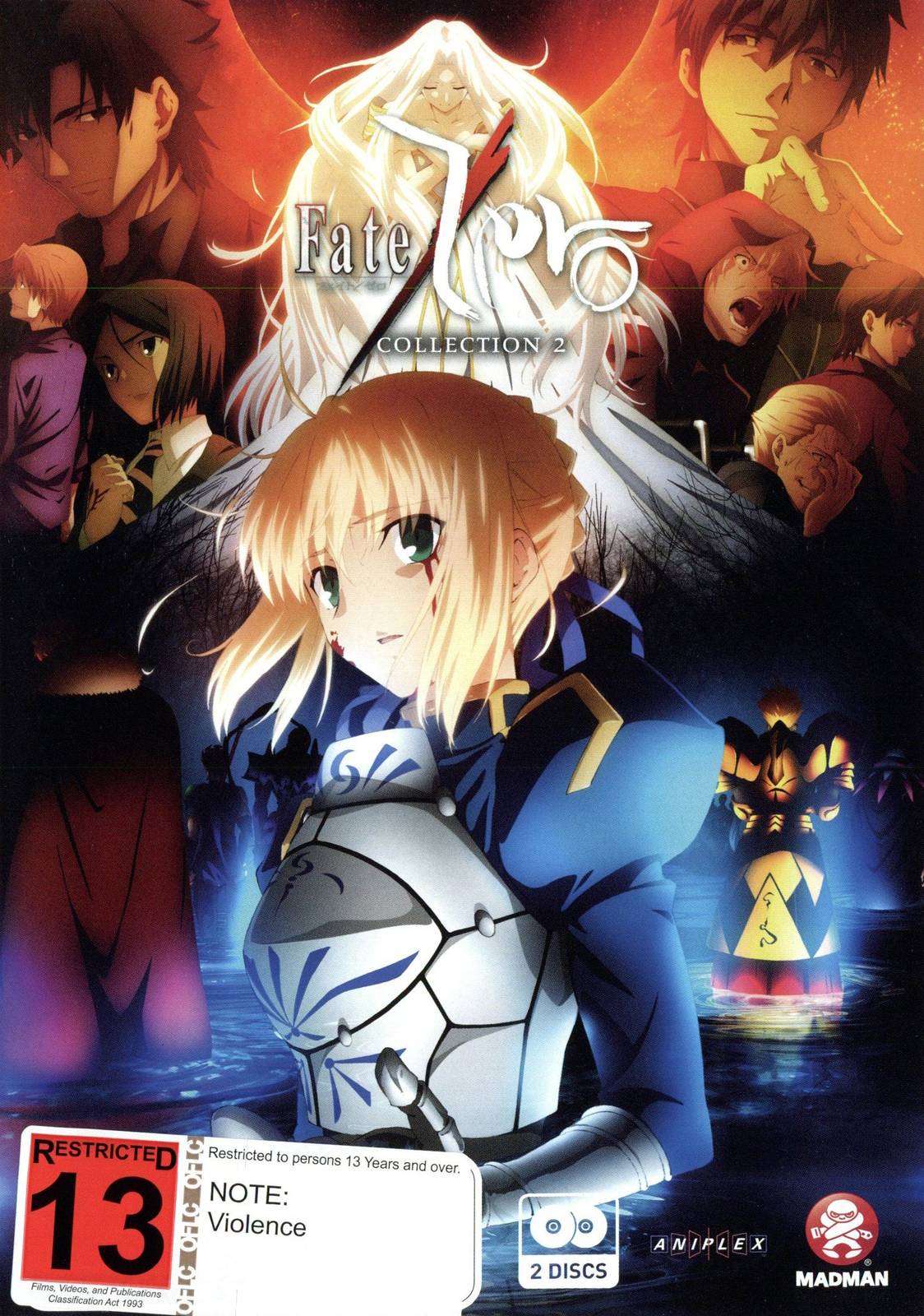 Fate/Zero Collection 2 | DVD | Buy Now | at Mighty Ape NZ