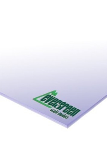 Evergreen Styrene White Sheet 1mm (2pk)