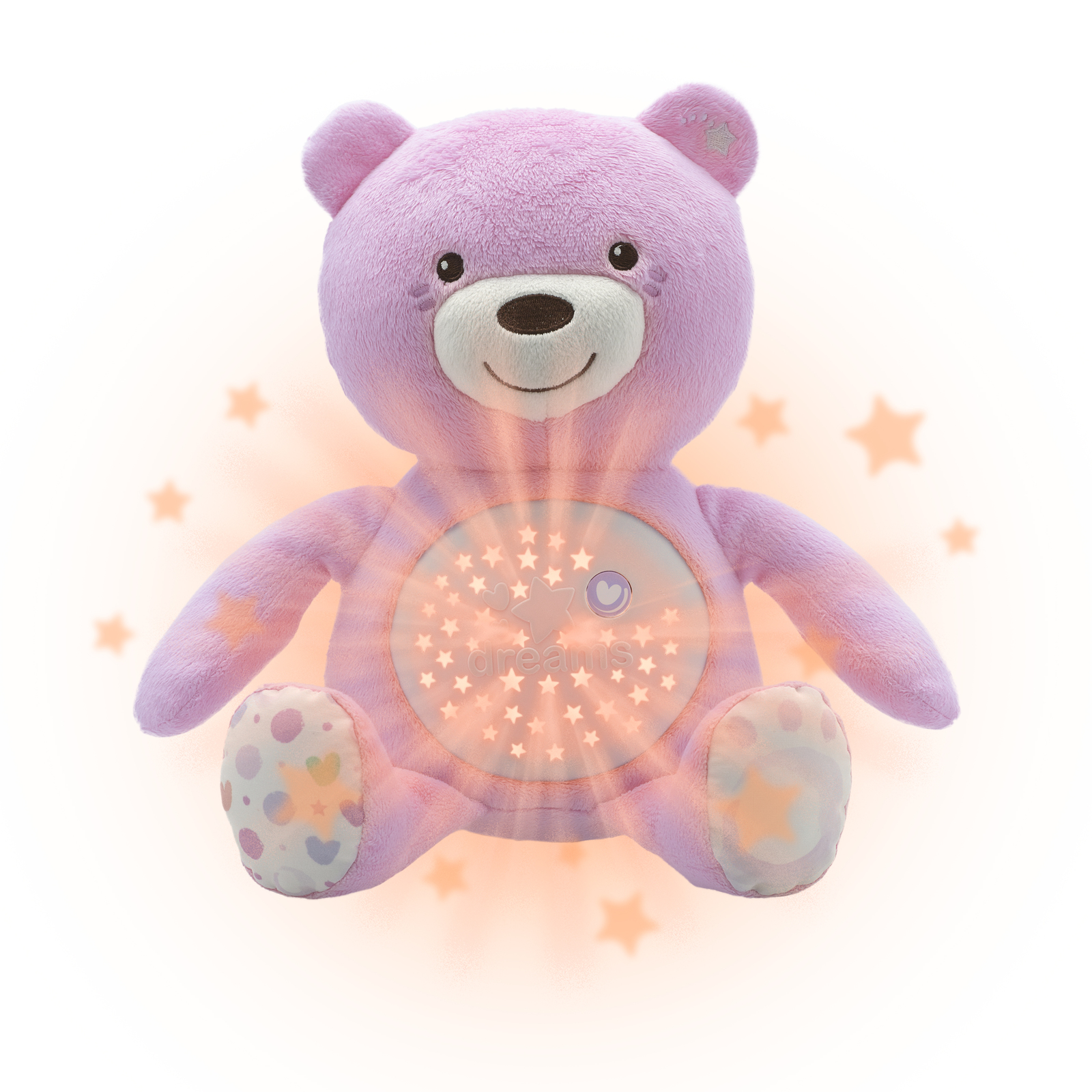 Chicco: Baby Bear Soft Toy - Pink image