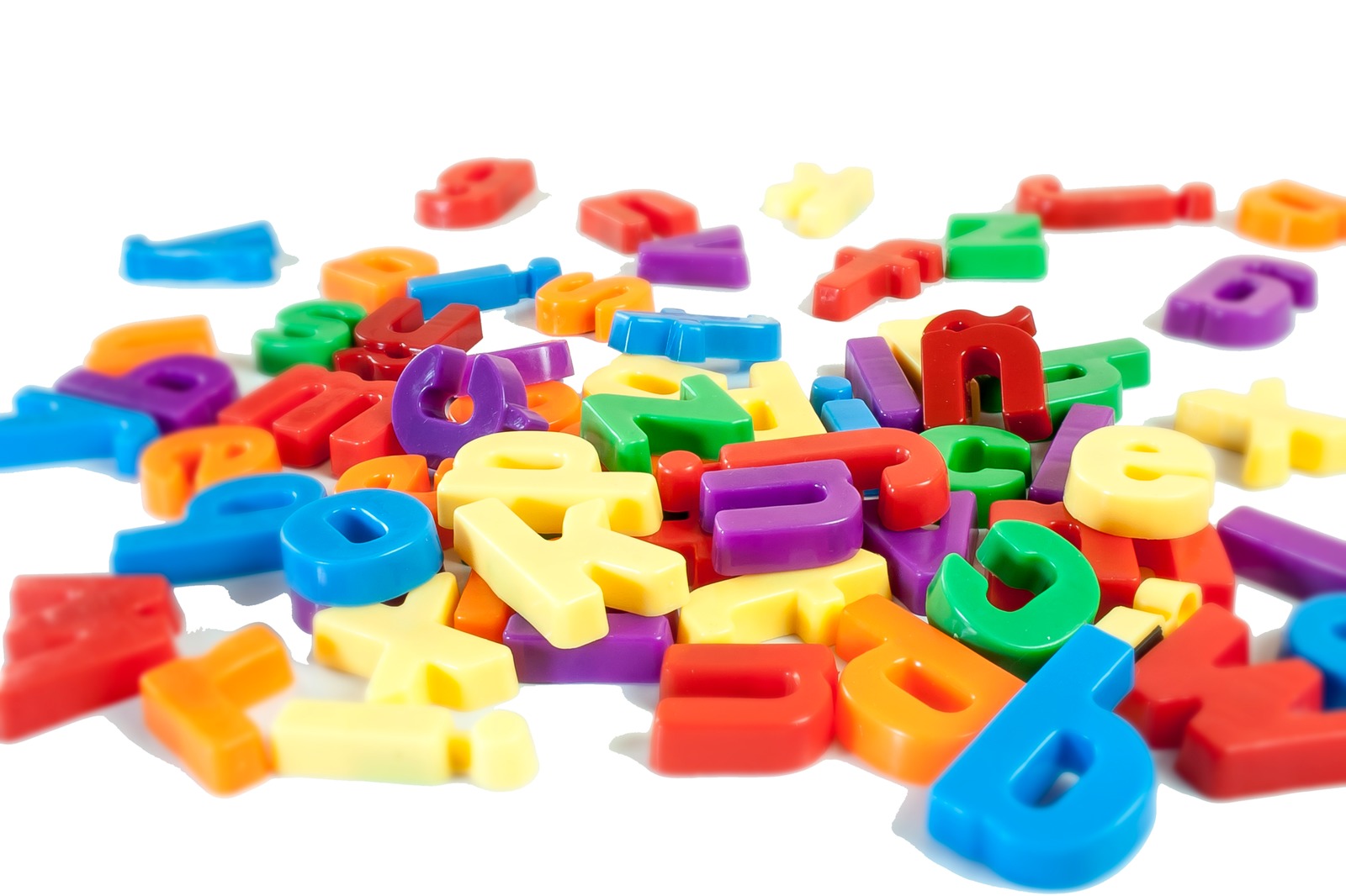 Miniland Magnetic Lower Case Letters, (62 pcs)