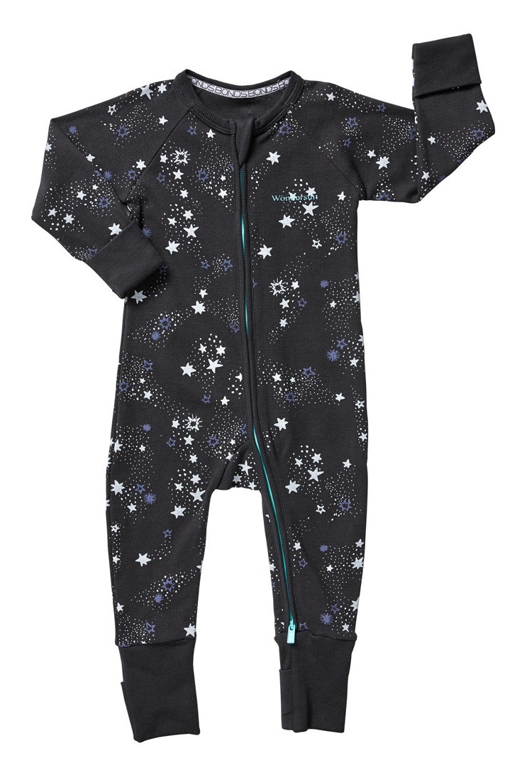 Bonds Ribby Zippy Wondersuit - Solar System (0-3 Months) image