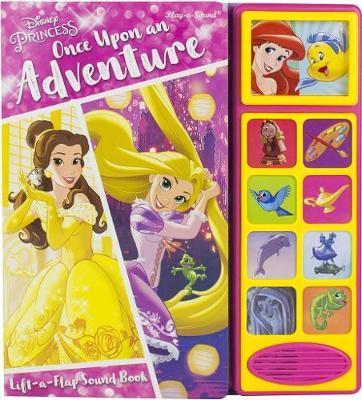 Disney Princess Lift A Flap Sound Book on Hardback by P I Kids