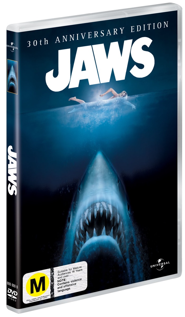 Jaws - 30th Anniversary Edition (2 Disc Set) on DVD image