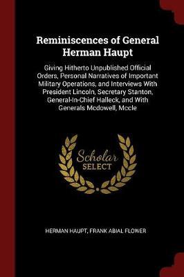 Reminiscences of General Herman Haupt image