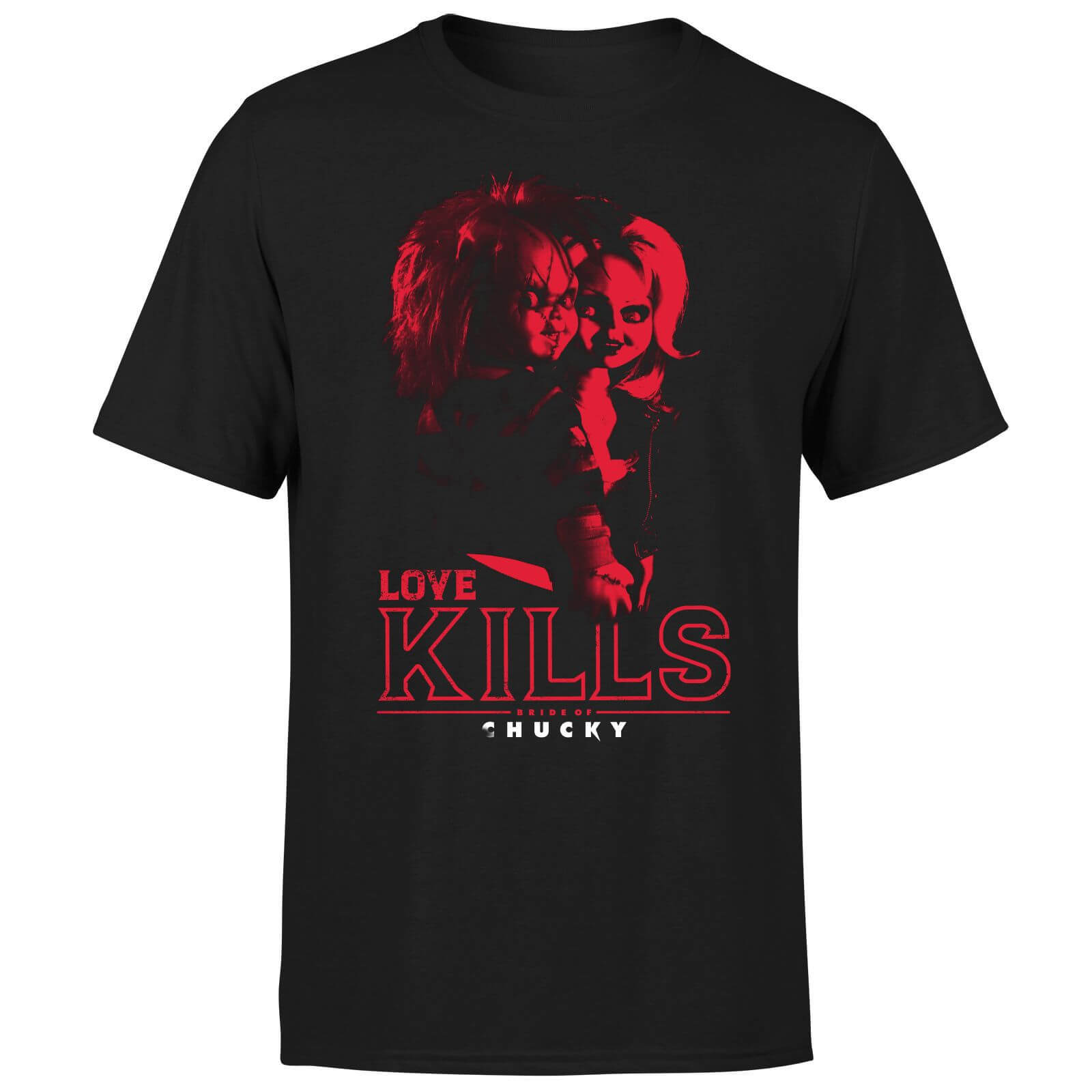 Chucky: Love Kills Men's T-Shirt - Black/XX-Large