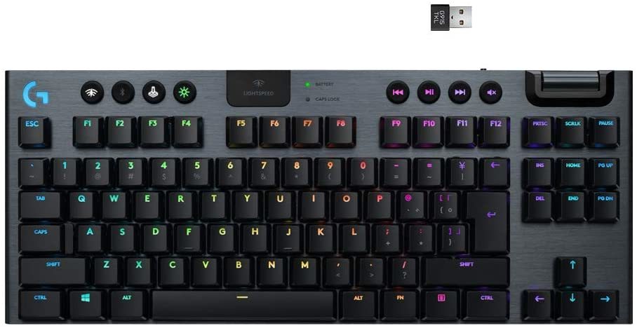 Logitech G915 TKL Wireless Mechanical Gaming Keyboard (GL Linear) for PC image