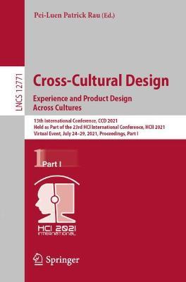 Cross-Cultural Design. Experience and Product Design Across Cultures image