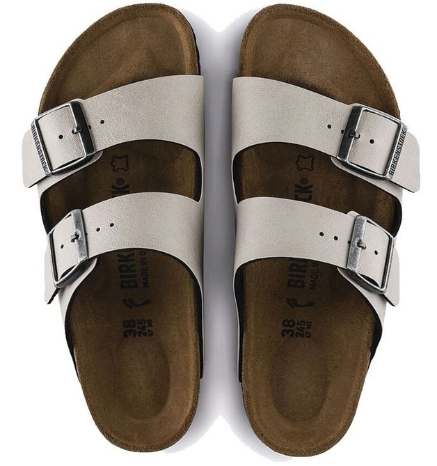 birkenstock women's arizona vegan birko flor pull up sandals