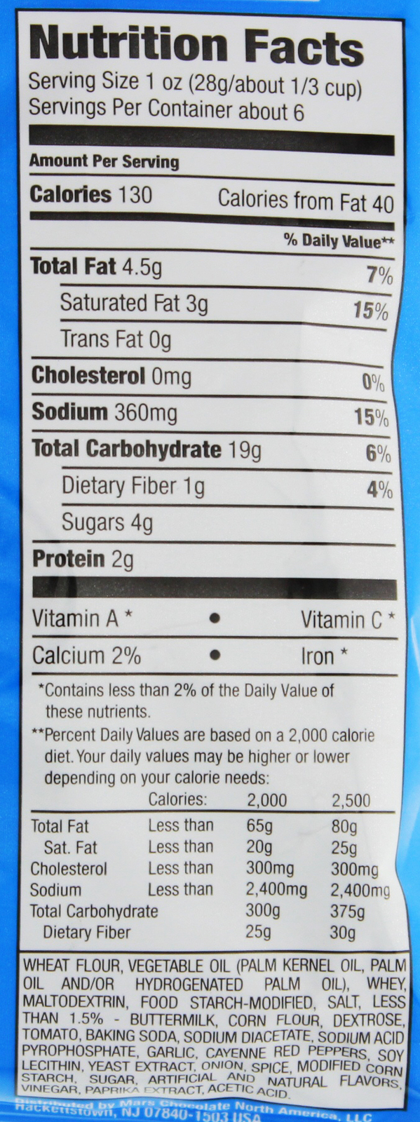 Combos Buffalo Blue Cheese Pretzel Baked Snacks (178.6g) image
