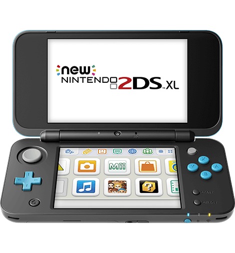 New Nintendo 2DS XL - Black/Turquoise image