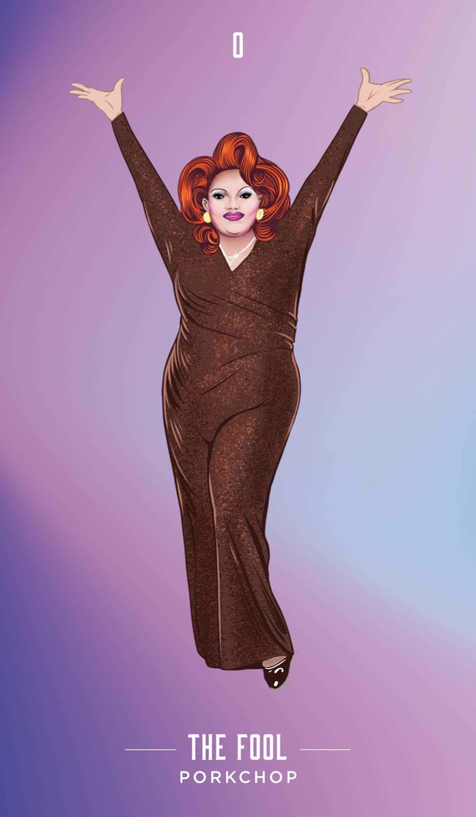 RuPaul's Drag Race Tarot Cards by Paul Borchers image