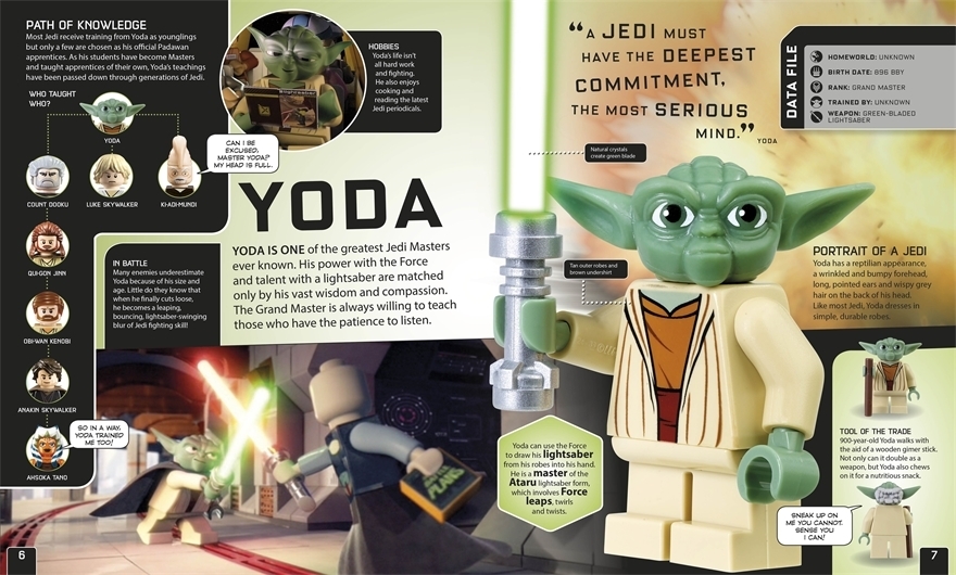 LEGO Star Wars the Yoda Chronicles (with exclusive Minifigure!) on Hardback by Daniel Lipkowitz