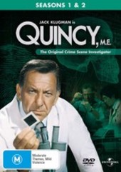 Quincy, M.E. - Seasons 1 And 2 (6 Disc Box Set) on DVD Quincy, M.E. - Seasons 1 And 2 (6 Disc Box Set) on DVD