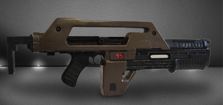 Aliens - M41A1 Pulse Rifle (Weathered) - Prop Replica