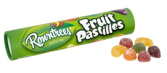 Rowntrees: Fruit Pastilles Tube - 125g