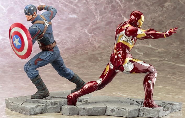 Captain America 3 - 1/10 Captain America ARTFX+ Figure image