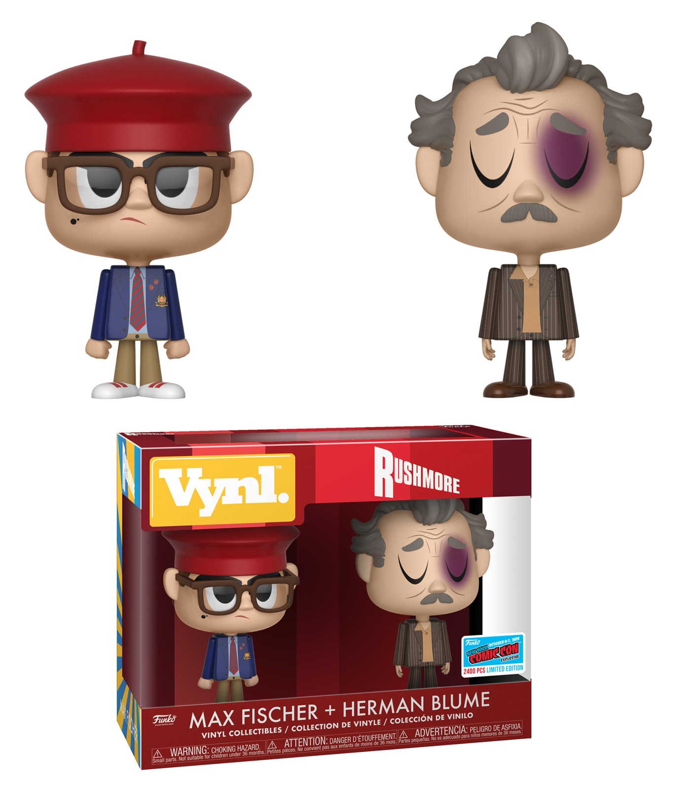 Max Fischer + Herman Blume - Vynl. Figure 2-Pack