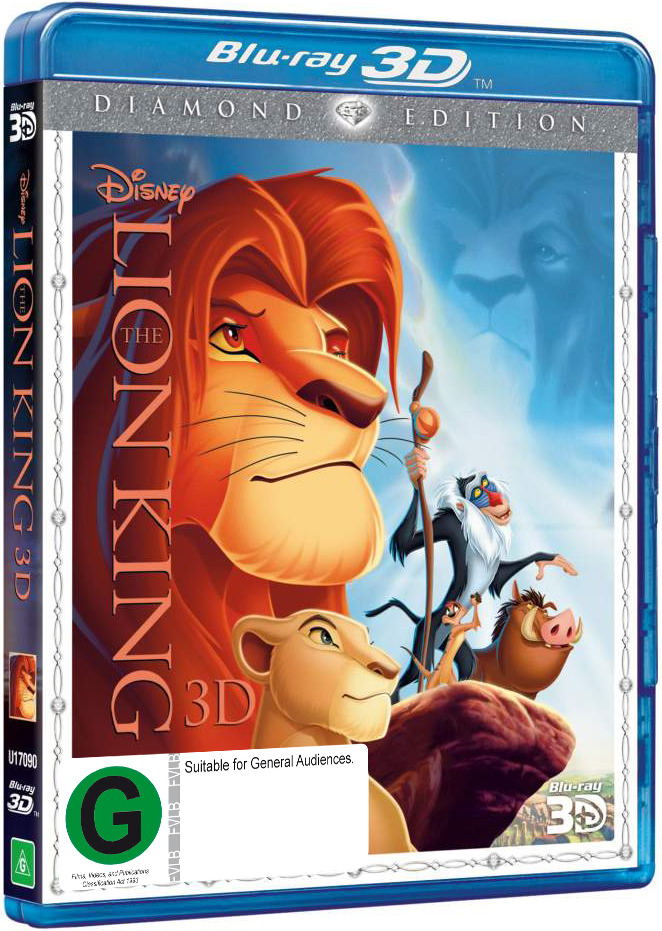 The Lion King 3D on Blu-ray, 3D Blu-ray image