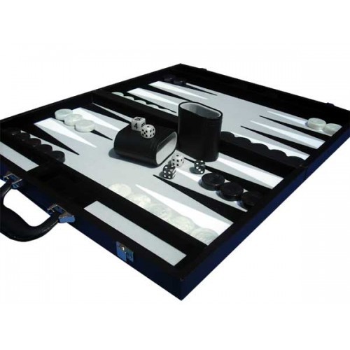 Dal Rossi Backgammon 18" PU Leather - Black image