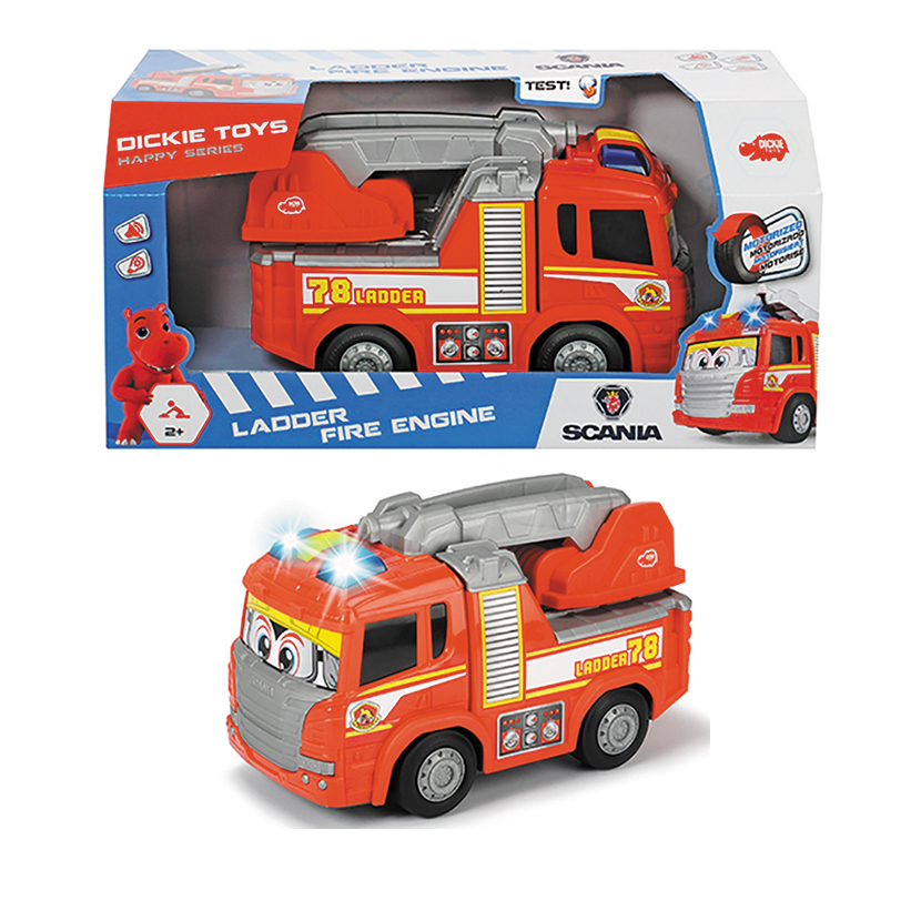 Dickie Toys: Happy Fire Truck - Motorised Vehicle image