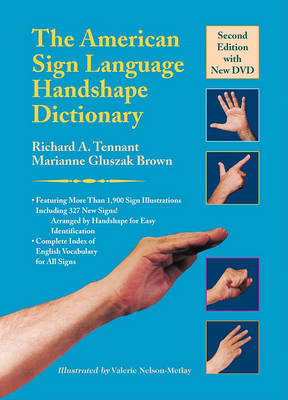 The American Sign Language Handshape Dictionary by Marianne Gluszak Brown image
