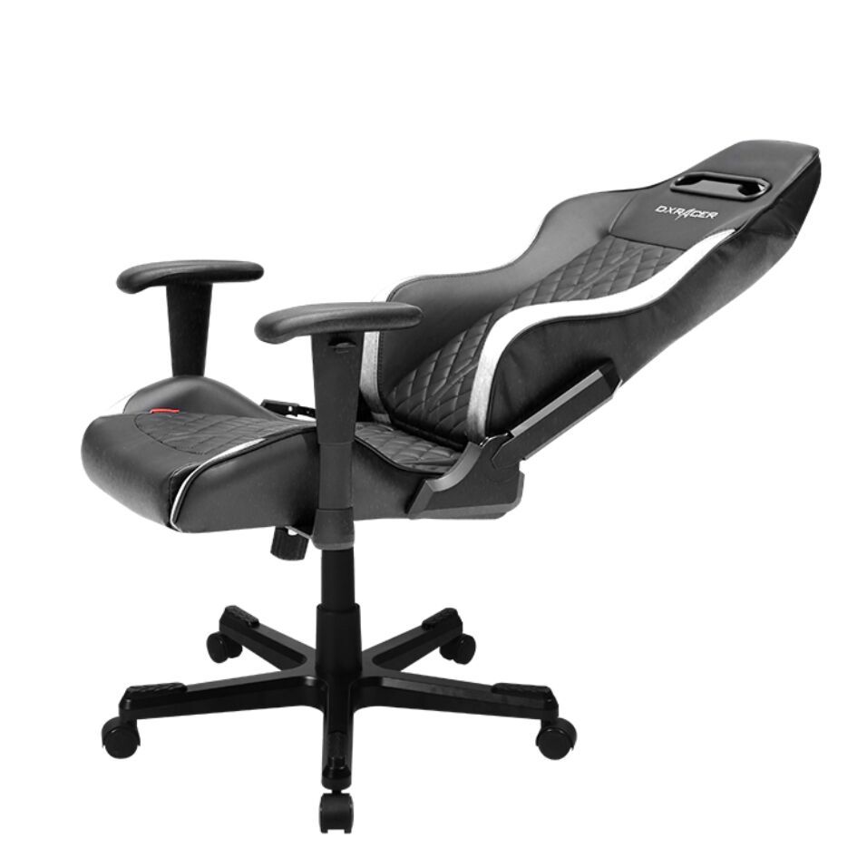 DXRacer Drifting Series DF73 Gaming Chair (Black and White) for image
