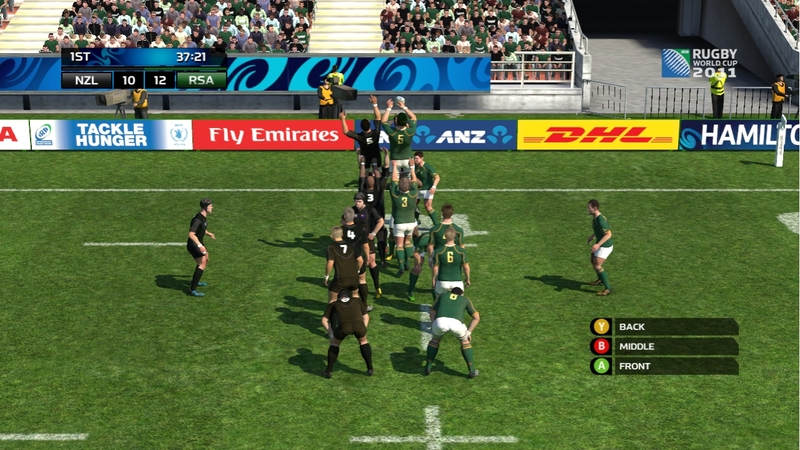 Rugby World Cup 2011 on X360