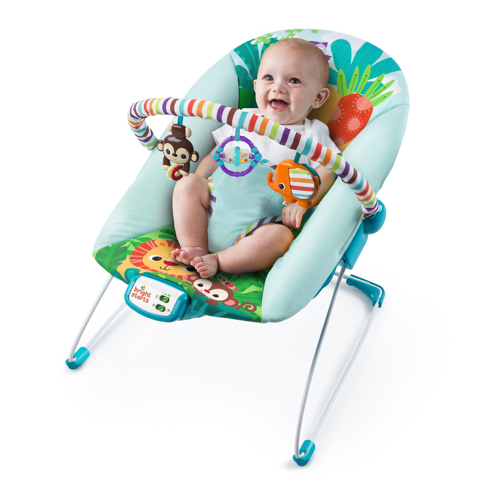 Bright Starts: Giggle & See - Safari Bouncer image