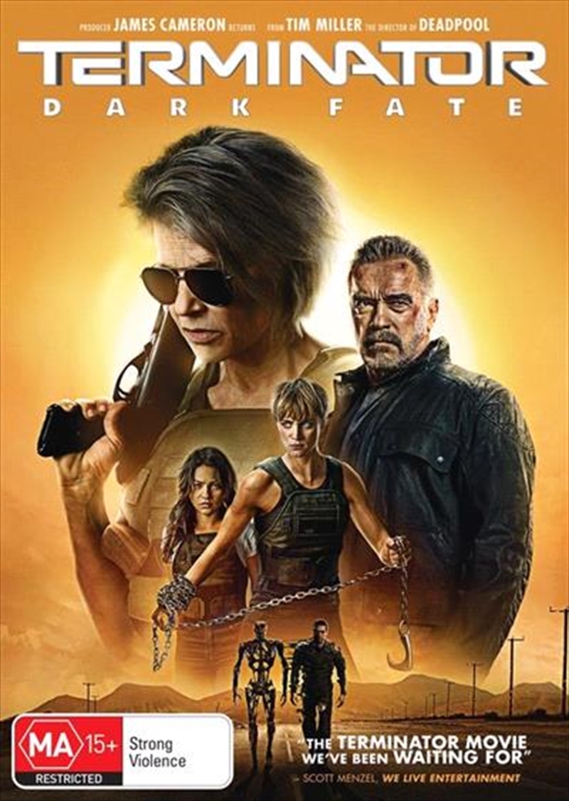 Terminator: Dark Fate on DVD image