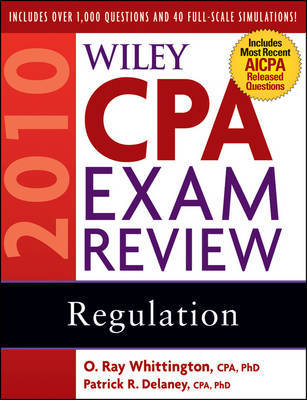 Wiley CPA Exam Review 2010: Regulation by Patrick R. Delaney image