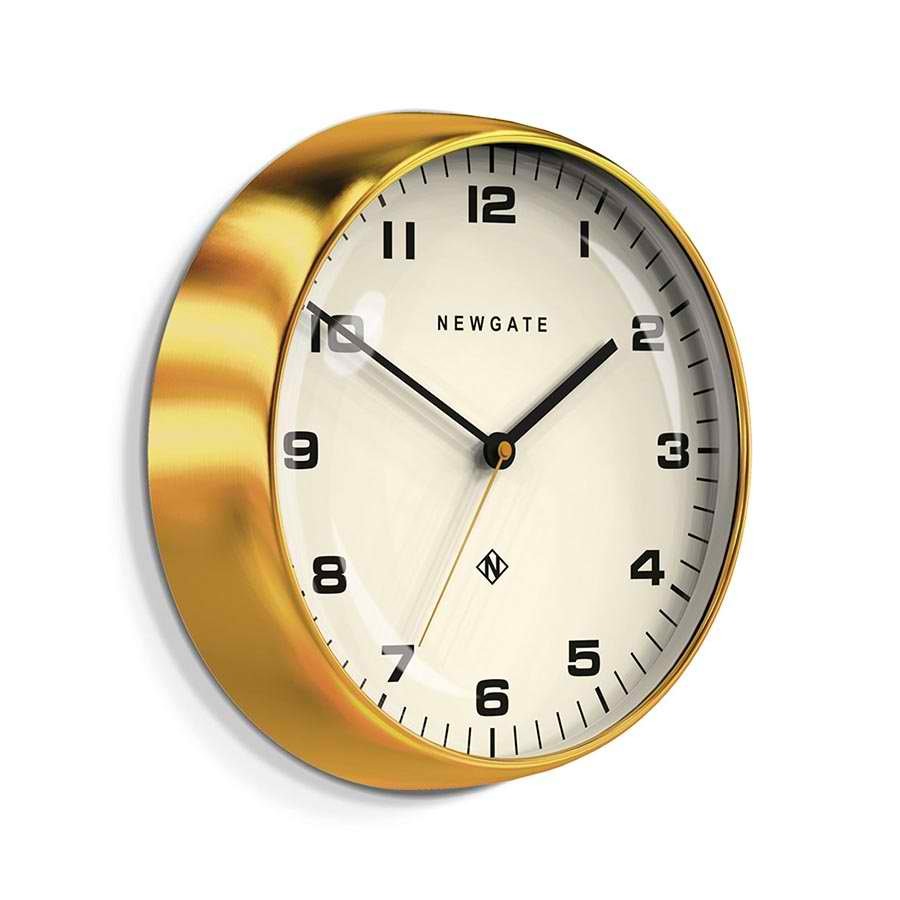 Newgate Clock - 40cm (Watford Radial Brass)