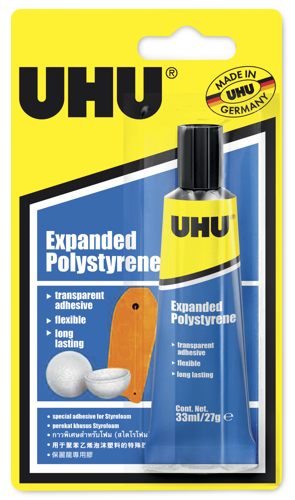UHU: Expanded Polystyrene H/S (33ml) image
