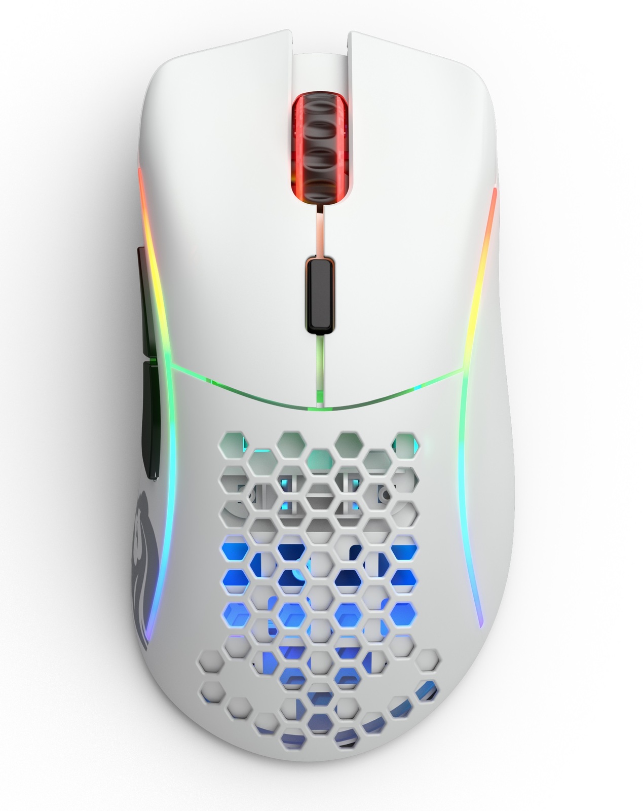 Glorious PC Gaming Model D Wireless Mouse (Matte White) for PC image
