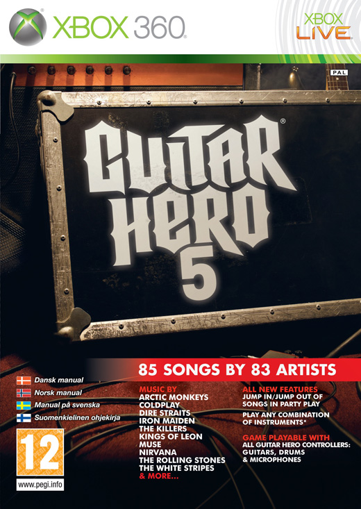 Guitar Hero 5 (ex display) on X360