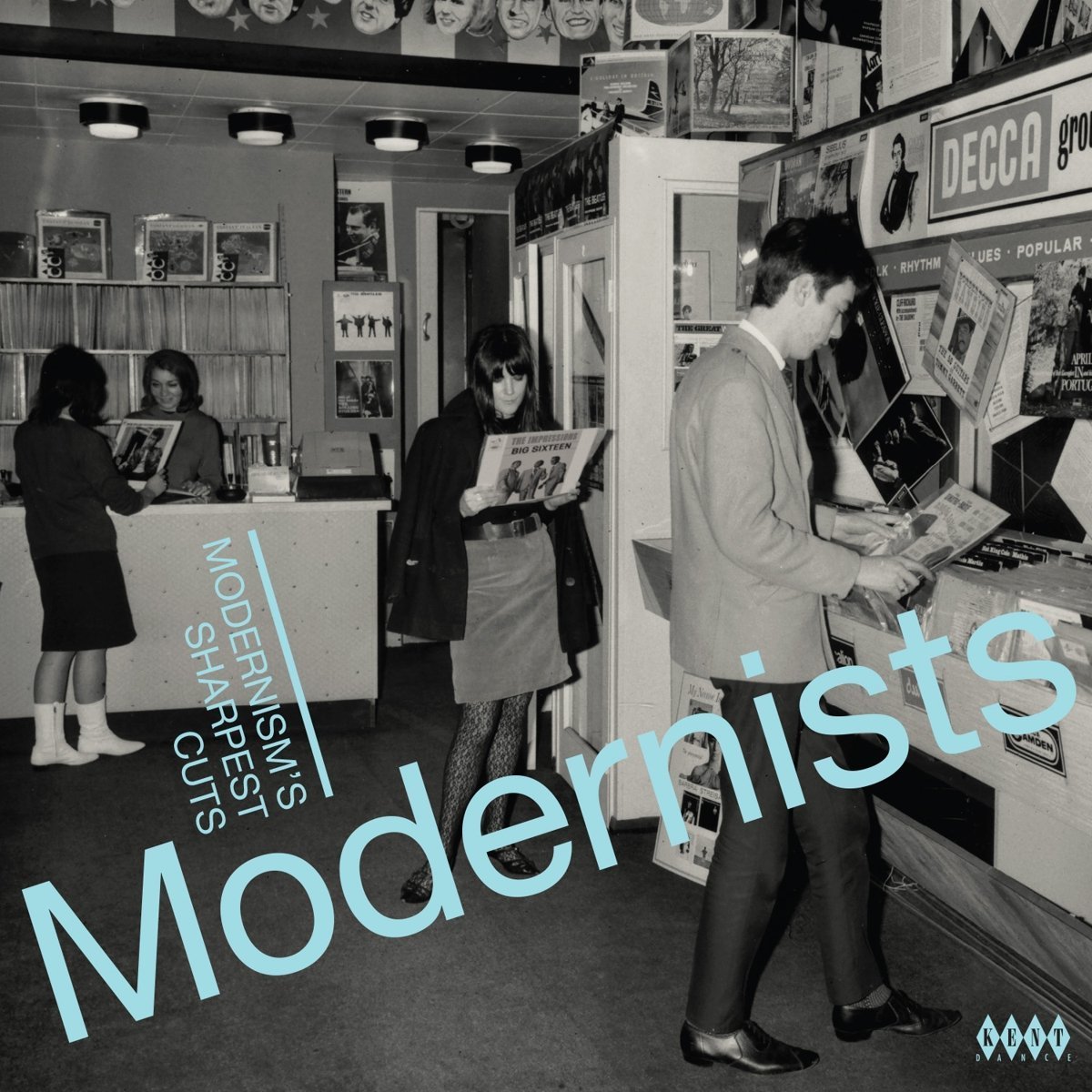 Modernists: Modernism's Sharpest Cuts (LP) by Various Artists image