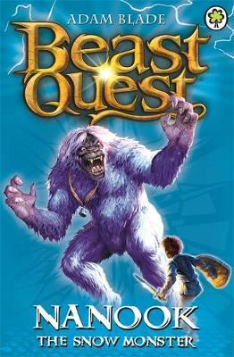 Beast Quest #5: Nanook the Snow Monster (1st series) by Adam Blade image