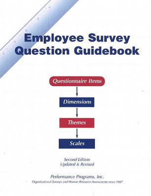 Employee Survery Question Guidebook: Questionnaire Items - Dimensions, Themes, Scales by Paul Connolly image