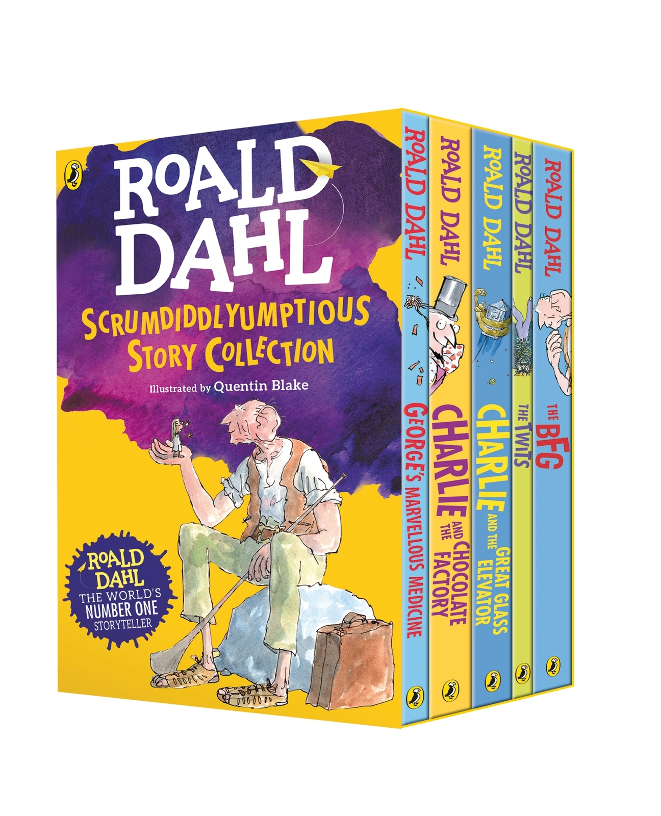 Roald Dahl's Scrumdiddlyumptious Story Collection by Roald Dahl image