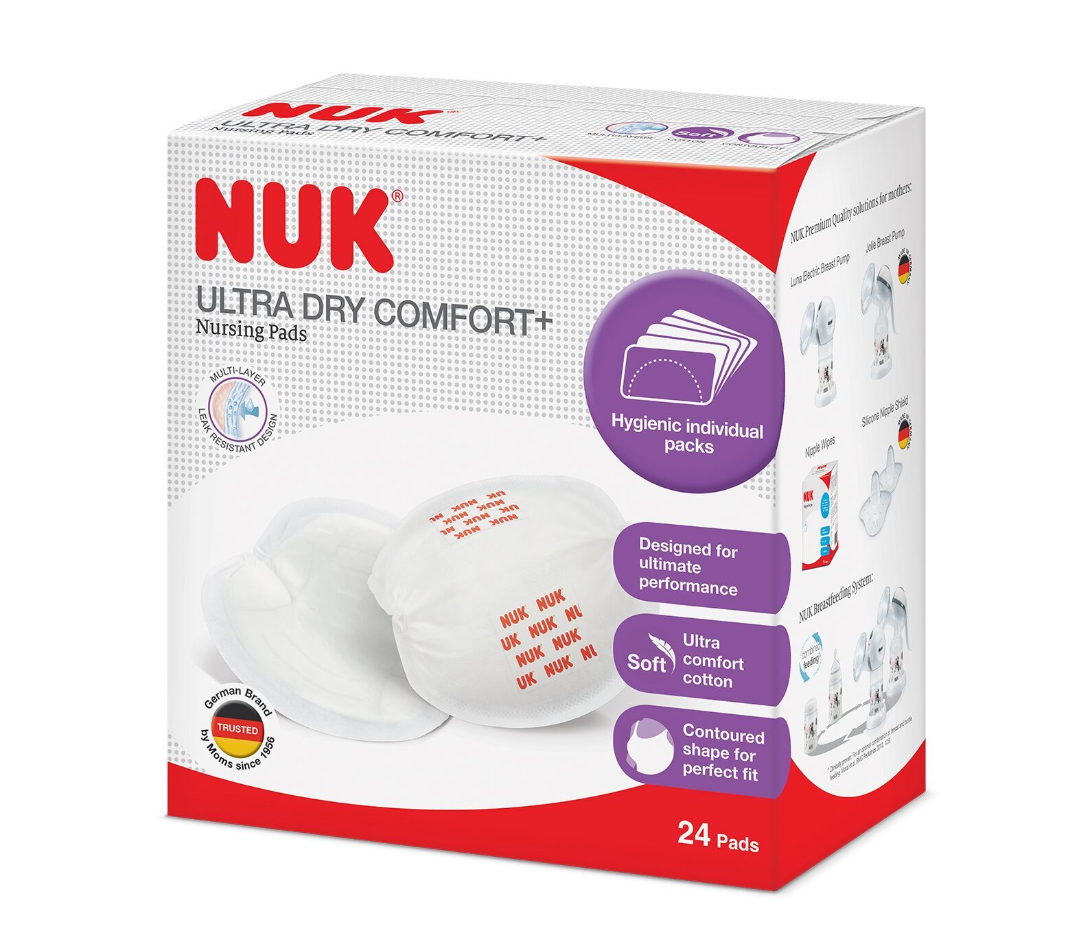 Buy NUK Ultra Dry Nursing Pads (24 Pack) at Mighty Ape NZ