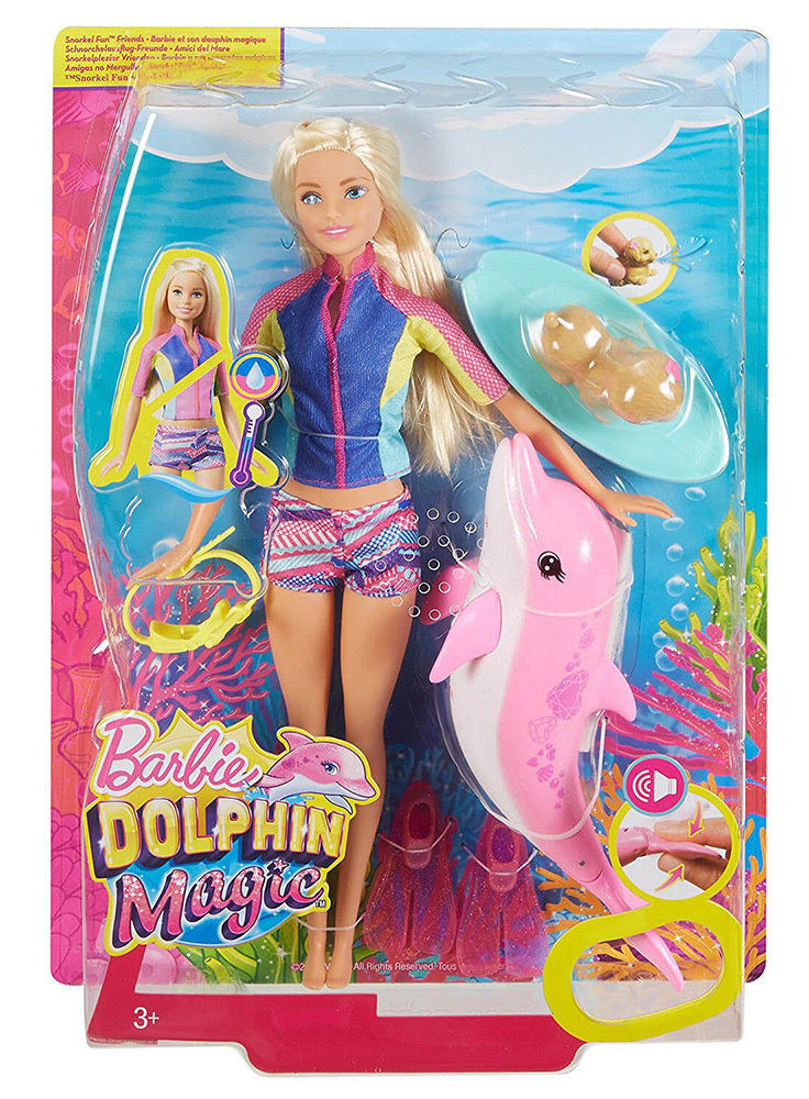 barbie dolphin magic doll