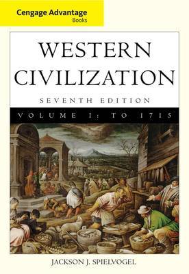 Western Civilization: v. 1 on Paperback by Jackson J. Spielvogel